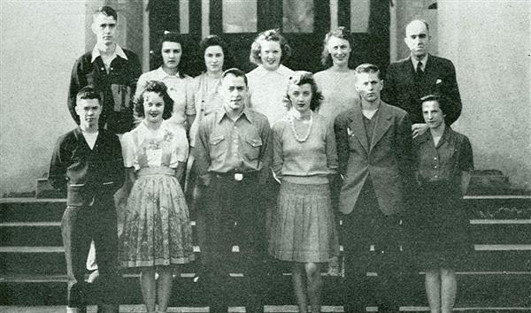 1944 girls league and boys club officers 